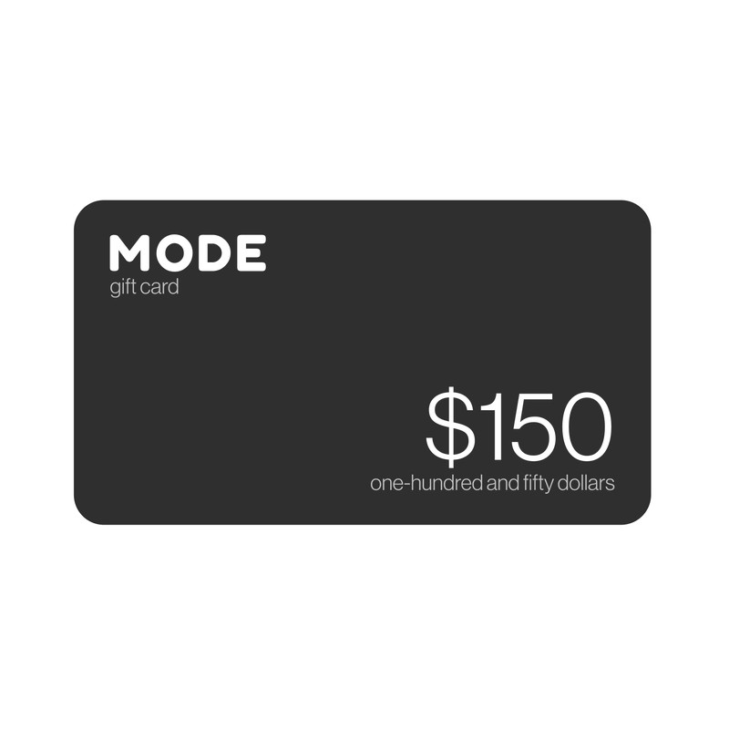 Gift Card - Denominations:$150.00
